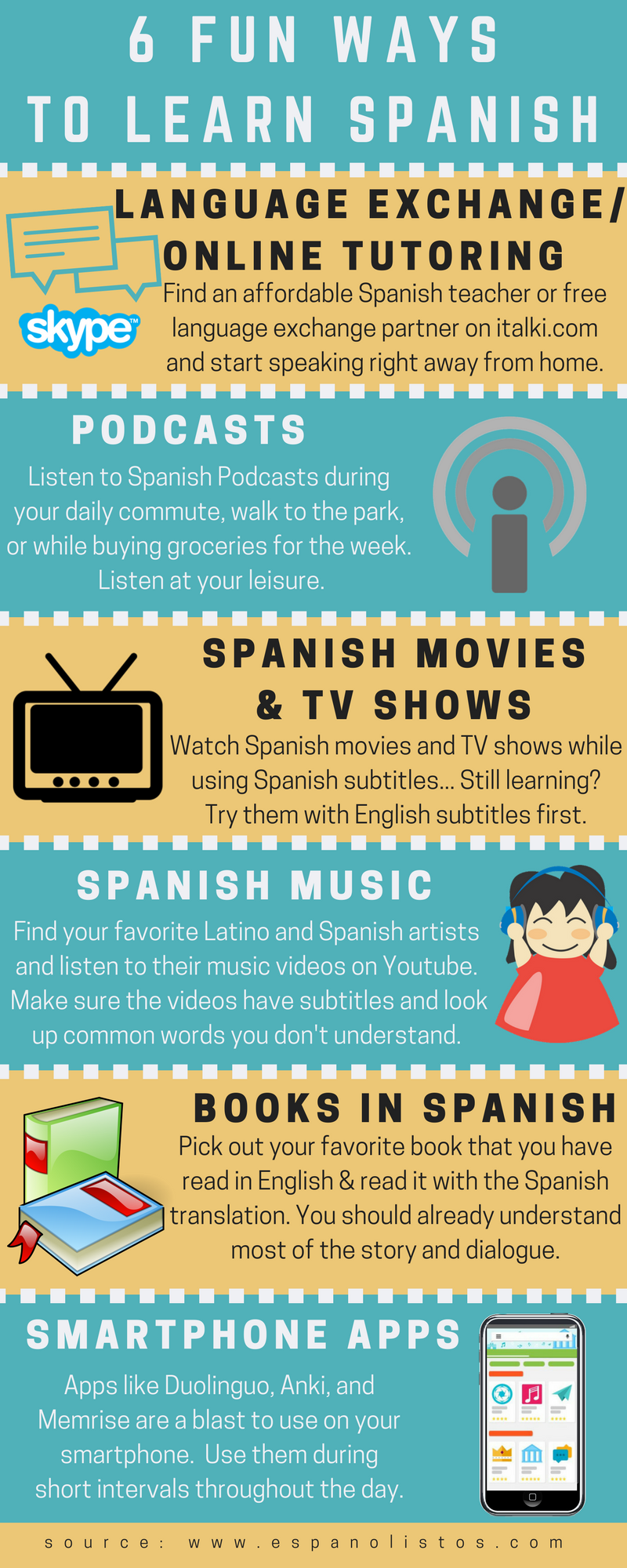 6 Fun Ways To Learn Spanish Españolistos